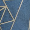 TAPETA WZÓR GEOMETRYCZNY BETON MIEDŹ STYL SOHO