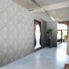 Tapeta ORNAMENT SZARY POPIEL GLAMOUR