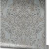 Tapeta DO POKOJU SALONU ORNAMENT GLAMOUR FLIZELINA