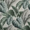 TAPETA W LIŚCIE DUŻE LIŚCIE MONSTERA ZIELONE