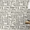 TAPETA LITERY LITERKI NAPISY MŁODZIEŻOWA SZARA