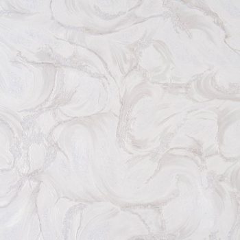 Tapeta 8739-02 Biała Jasny Marmurek z połyskującym brokatem